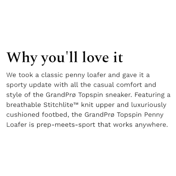 Cole Haan GRANDPRO TOPSPIN STITCHLITE PENNY LOAFER TAN - Picture 10 of 14